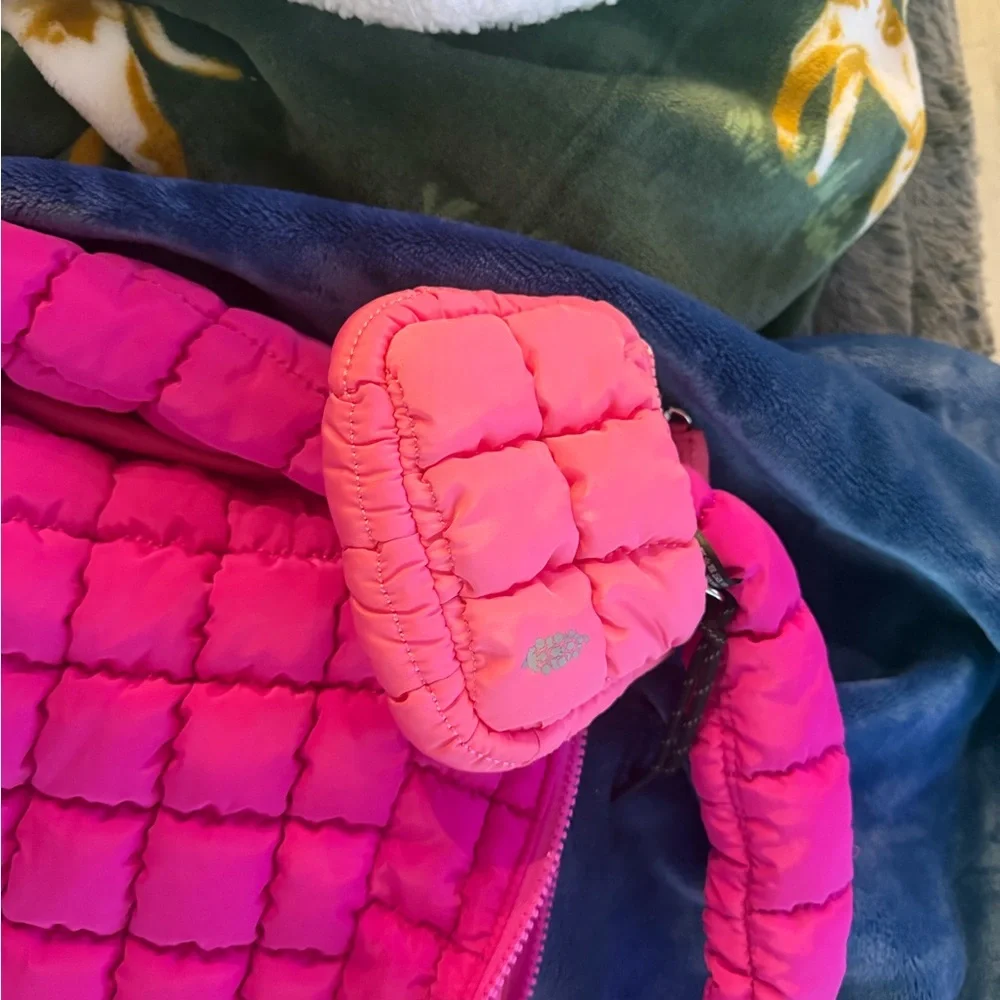 FP Movement by Free People Pink Quilted Tote - Picture 2 of 4